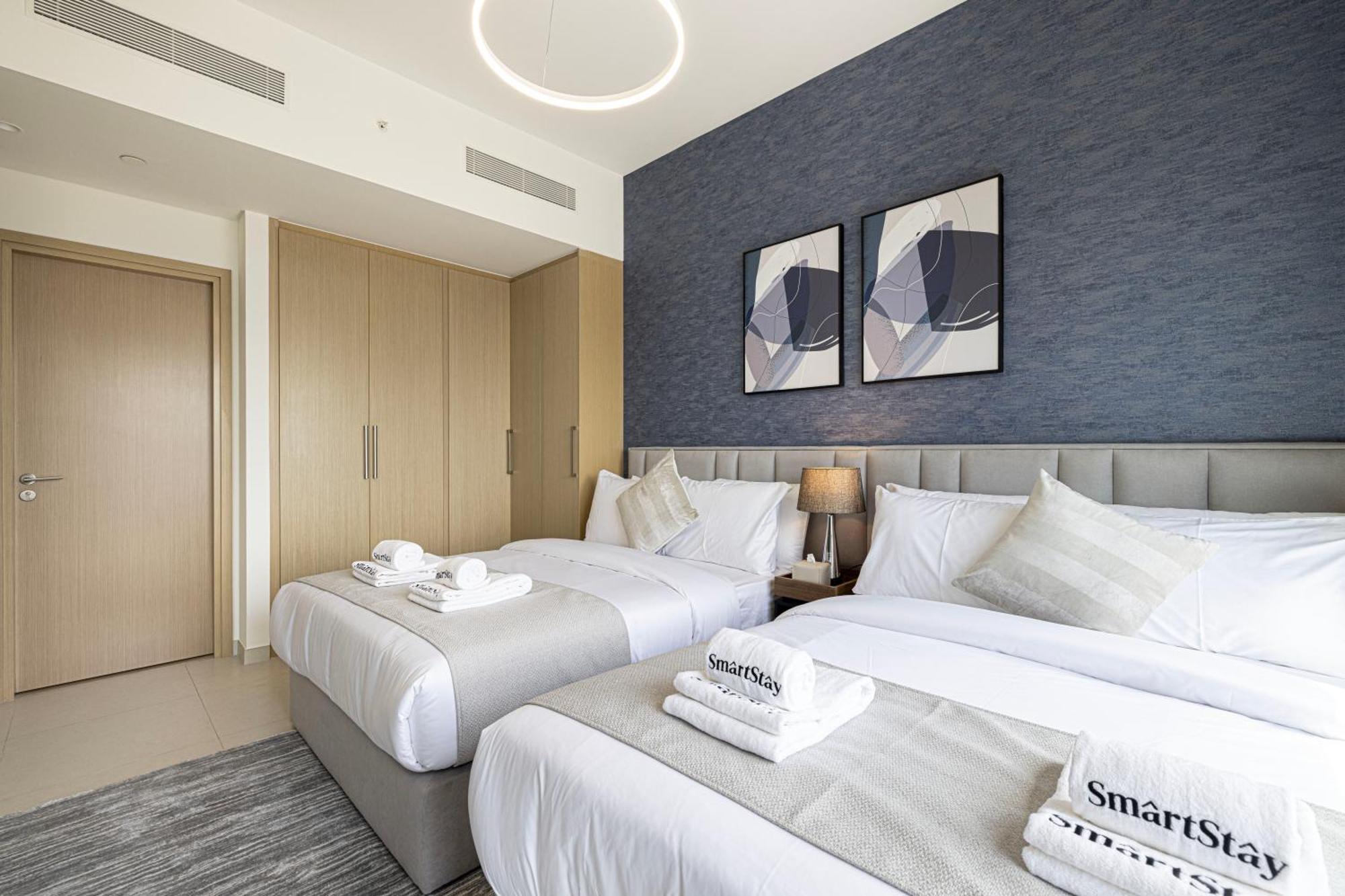 Smartstay At Burj Royale - Full Burj Khalifa View - Brand New Luxury Apartments 두바이 외부 사진