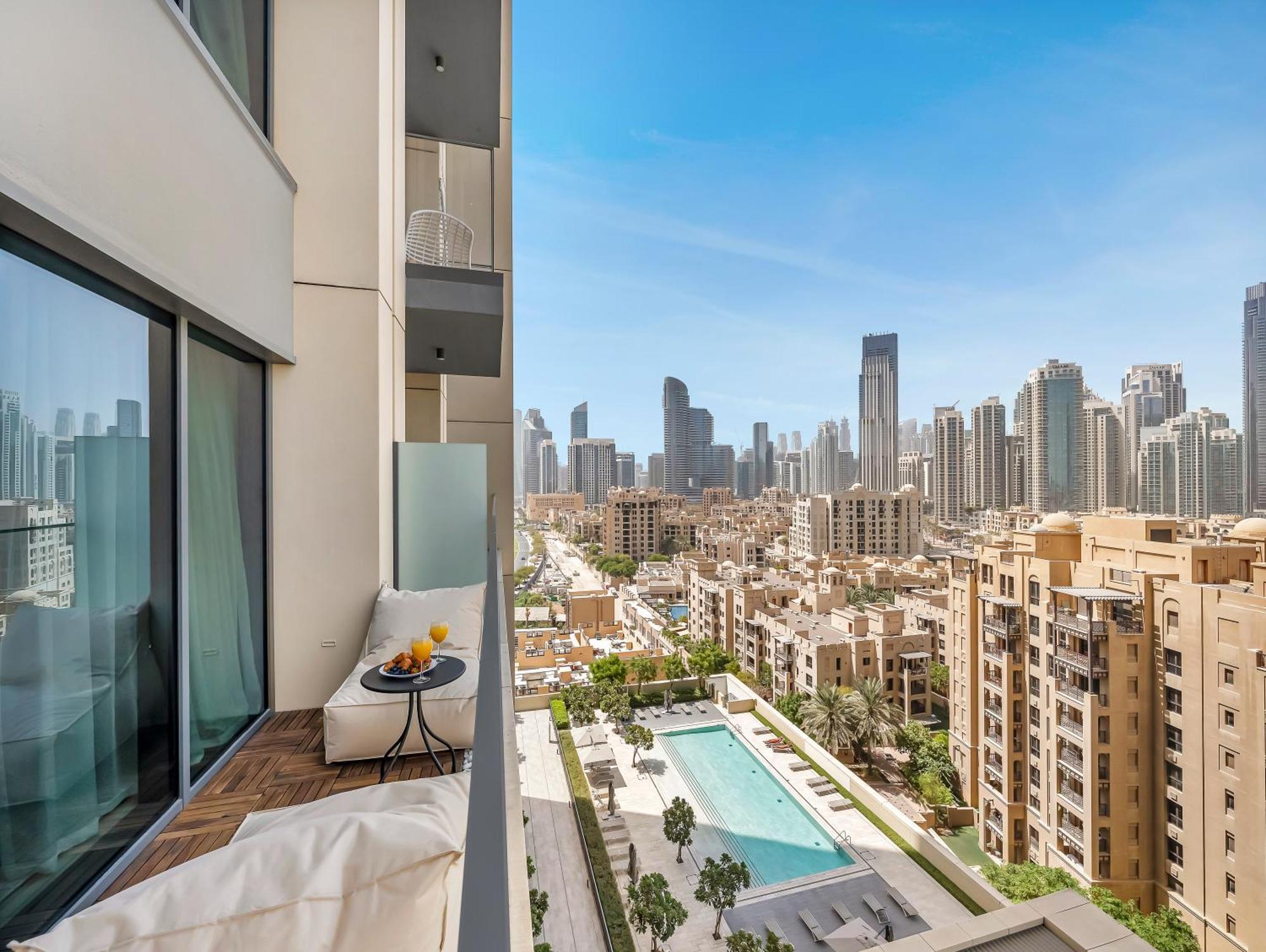 Smartstay At Burj Royale - Full Burj Khalifa View - Brand New Luxury Apartments 두바이 외부 사진