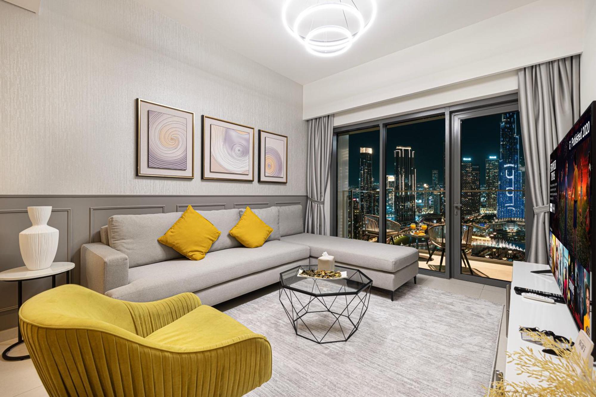Smartstay At Burj Royale - Full Burj Khalifa View - Brand New Luxury Apartments 두바이 외부 사진